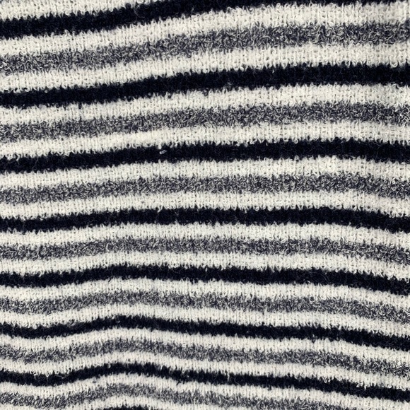 Rag & Bone Lindsay navy blue white stripe terry shift dress sleeveless Medium - Picture 5 of 7